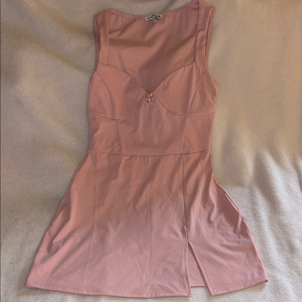 Fashion Nova Pink Mini Dress